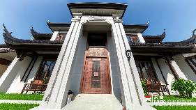 寶雞隴縣農(nóng)村自建別墅銅門(mén)
